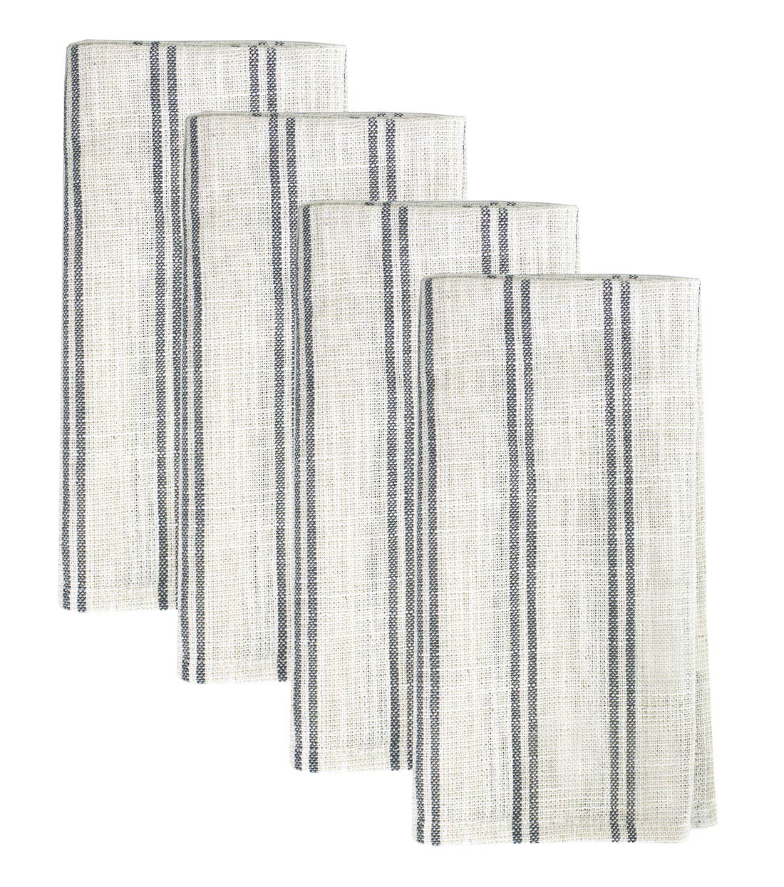 Modern Striped Linen-poly Cloth Dinner Napkin
